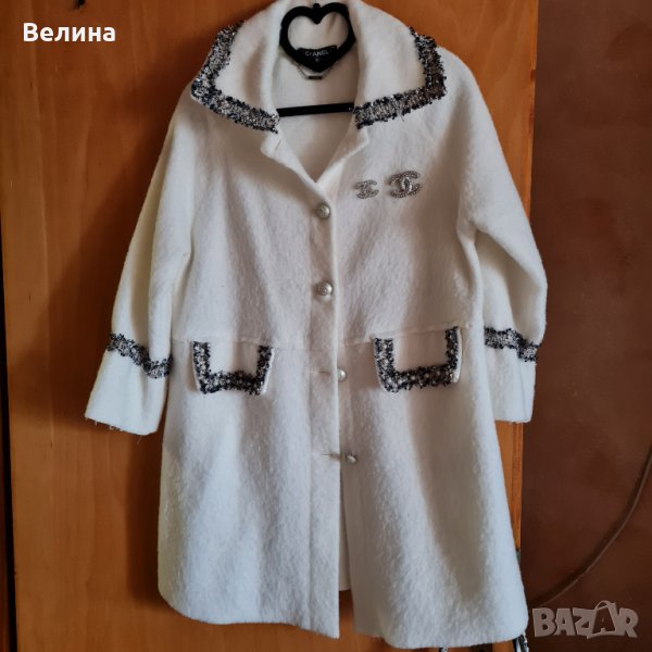 Дамско бяло палтенце, снимка 1