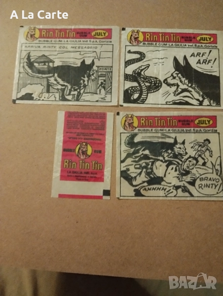 Картинки от дъвки Rin Tin Tin, снимка 1