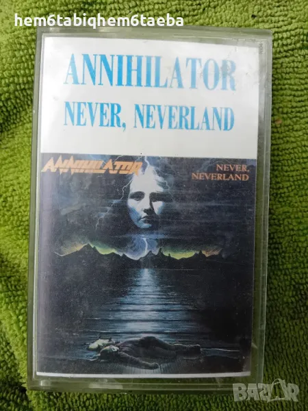 РЯДКА КАСЕТКА - ANNIHILATOR - Never. Neverland - Unison, снимка 1