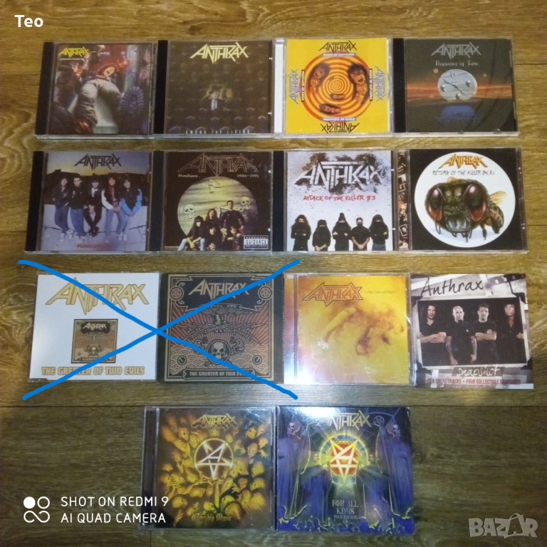 Дискография на Anthrax / Антракс, снимка 1