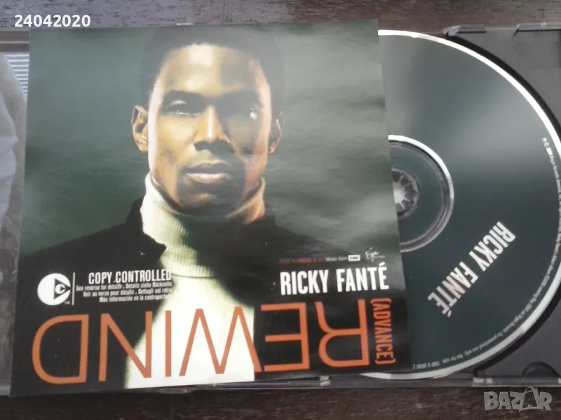 Ricky Fanté – Rewind оригинален US диск , снимка 1