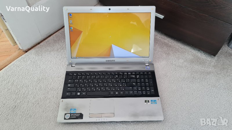 Бюджетен и бърз лаптоп с голям екран - Samsung RV518, i3, 4GB RAM, 160GB диск, снимка 1