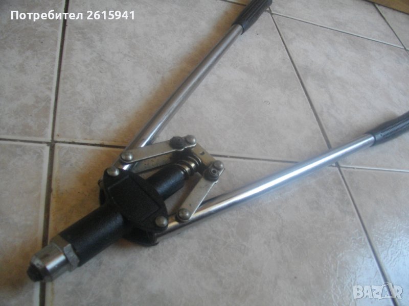 530мм Нитачка Ръчна Лостова-Клещи Занитване Поп-Нитове-Голяма, снимка 1