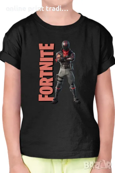 Детска тениска Фортнайт Fortnite Burnout, снимка 1