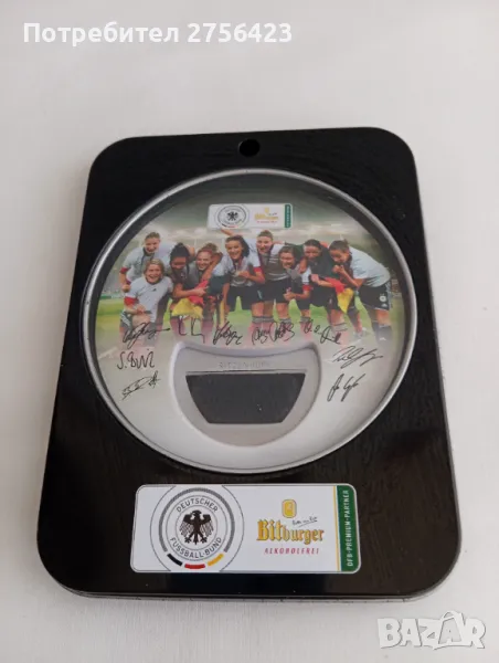 Отварачка за бутилки с DFB жени и мъже световно първенство  Bitburger Rize hoff, снимка 1