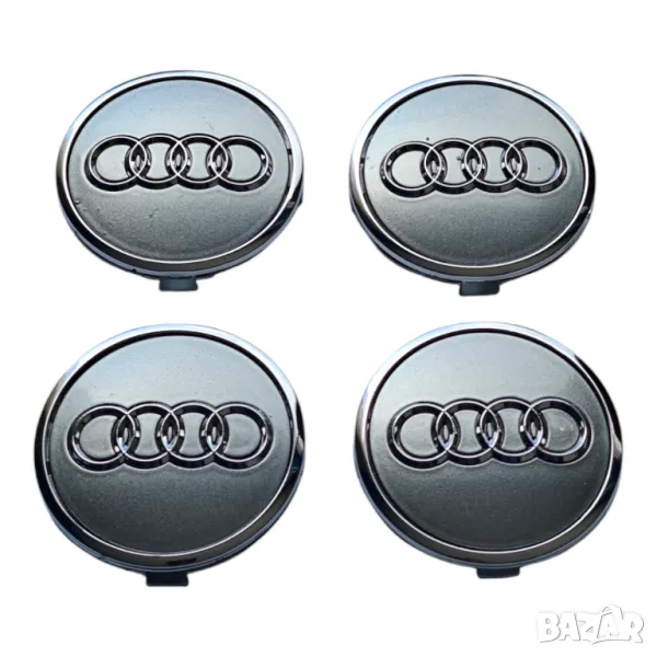 61мм Капачки за джанти АУДИ AUDI А3 А4 А5 А6 2016-2025г. 4M0 601 170 JG3, снимка 1