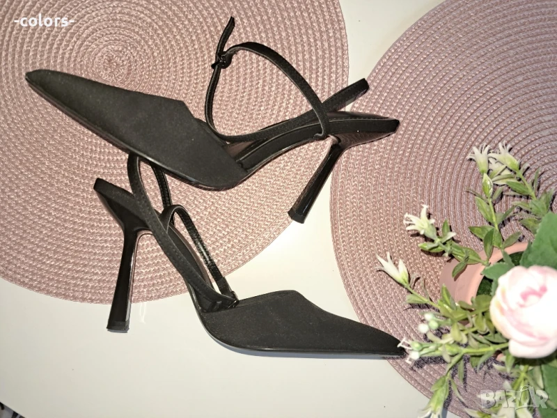 Обувки с ток Bershka, снимка 1