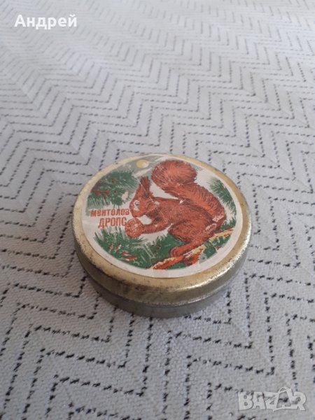 Стара кутия от Ментолов дропс #2, снимка 1
