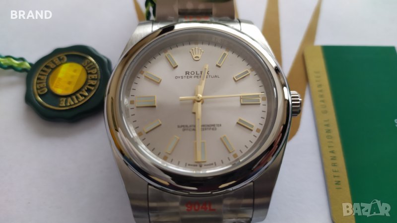 Унисекс часовник ROLEX Classic PERPETUAL 41mm механичен клас 5А+, снимка 1