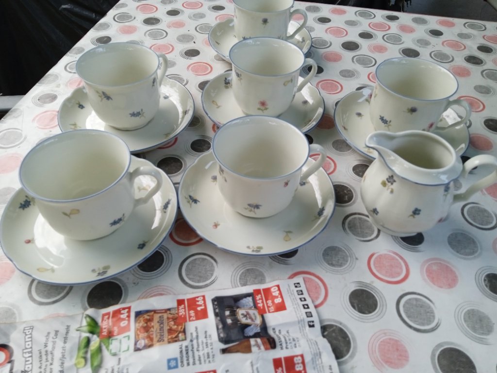 К-т чаши за чай немски порцелан в Чаши в гр. Враца - ID38289199 — Bazar.bg