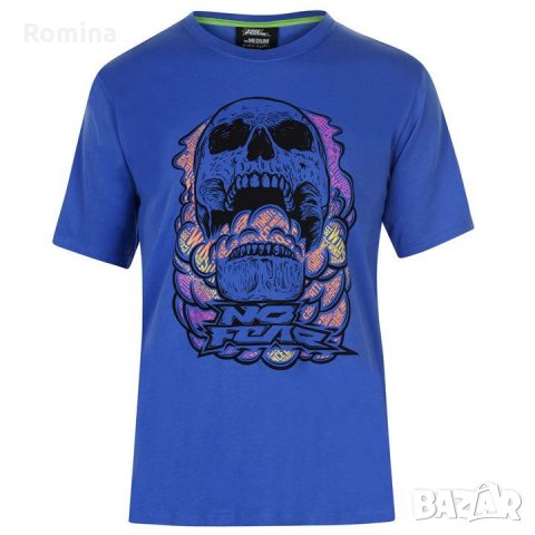 Мъжка фланелка с череп