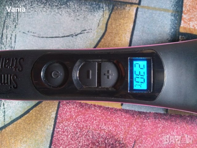 Електрическа четка за изправяне, снимка 4 - Преси за коса - 36599580