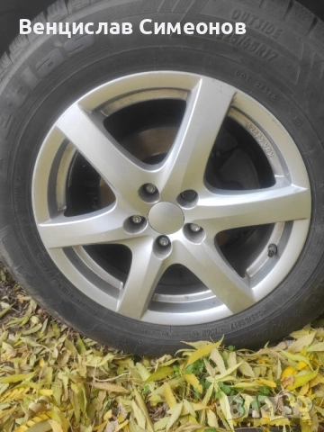 Продавам две джанти, може и с гумите//225/65/17, снимка 4 - Аксесоари и консумативи - 52391552