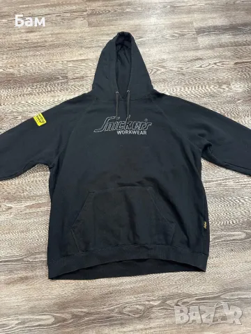 Мъжко!Snickers Big Logo 2826 Hoodie размер ХХЛ , снимка 2 - Суичъри - 48694172