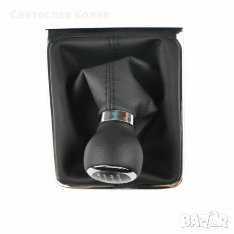 Топка скоростен лост с маншон кожена 6 скорости за VW Volkswagen Passat/Пасат B6 (2005-2011), снимка 6 - Аксесоари и консумативи - 30848068