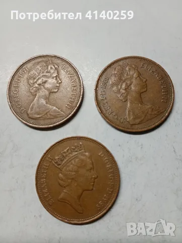 ВЕЛИКОБРИТАНИЯ МОНЕТИ 2 ПЕНСА 1971 Г , снимка 4 - Нумизматика и бонистика - 56230040