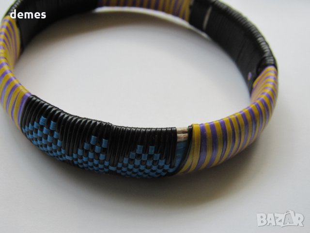  Сет от три броя африкански гривни , снимка 6 - Гривни - 23434057