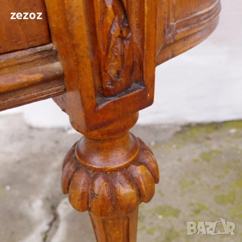 Антикварни шкафчета с мрамор, снимка 8 - Шкафове - 52581634