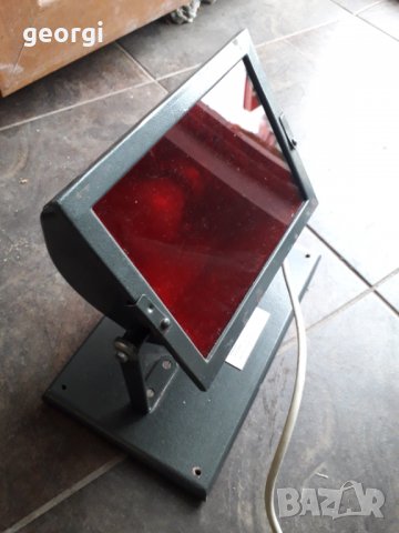 Стар индустриален стенен фенер, снимка 4 - Антикварни и старинни предмети - 31160056