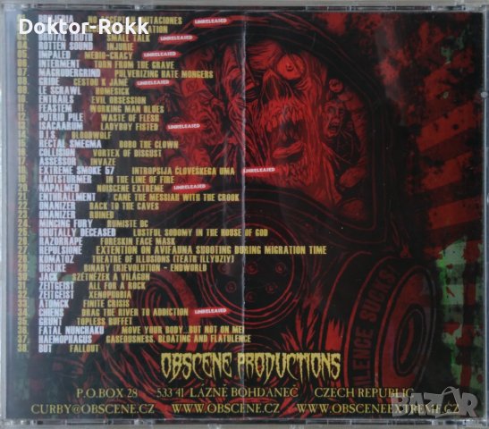 Obscene Extreme 2011 (2011, CD), снимка 2 - CD дискове - 40057049