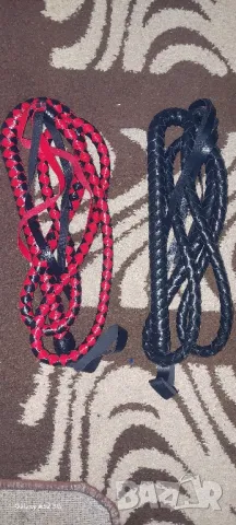 Кожен камшик 1,84 м дължина,нов