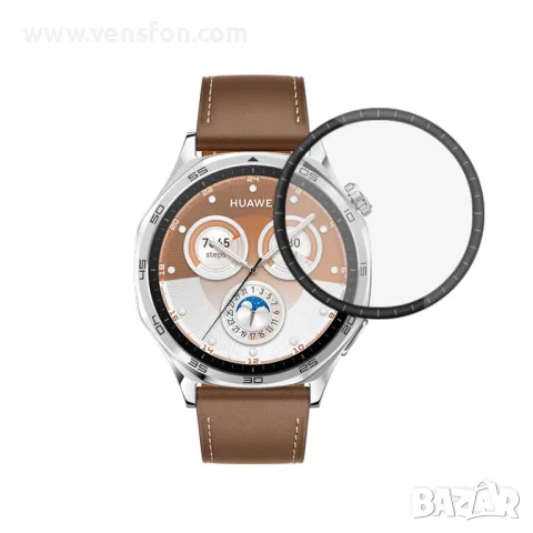 Huawei GT5 протектор 3D Tempered Pet Nano Glass PMMA, 46mm