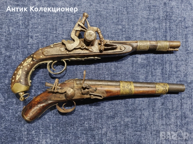 Чифт Пистолети, за механа, украса., снимка 4 - Антикварни и старинни предмети - 52310011