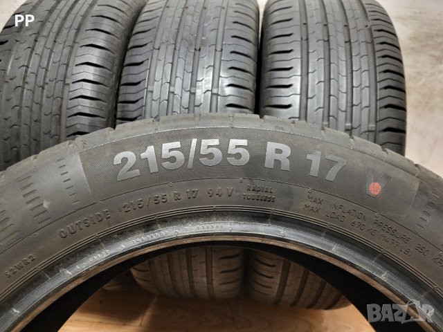 215/55/17 Continental / летни гуми, снимка 8 - Гуми и джанти - 44319721