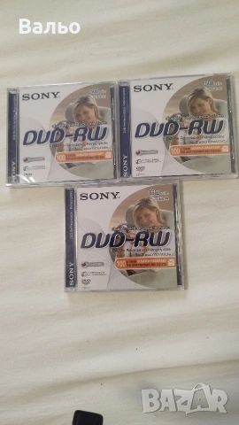 DVD-RW дискове за камера 