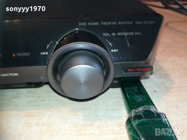 sony hcd-dz280 usb/hdmi dvd receiver 0403211126, снимка 6 - Ресийвъри, усилватели, смесителни пултове - 32034936