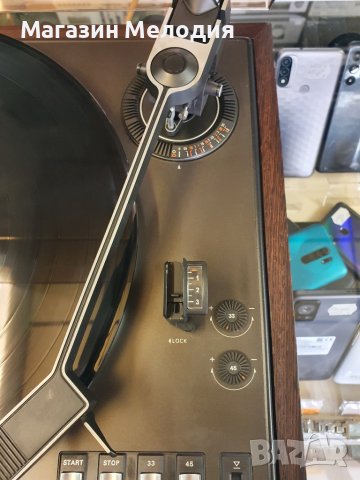 💽📻📀🎶 Грамофон Aristona Electronic 1222 В отлично техническо и визуално състояние., снимка 8 - Грамофони - 44774872