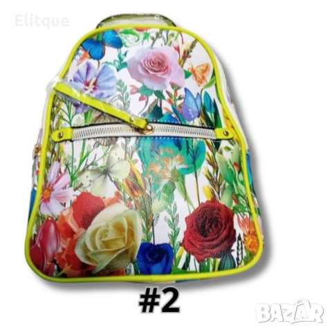 Интересна дамска чанта тип раница, снимка 2 - Раници - 52853998