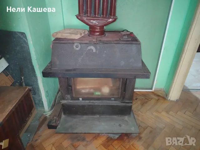 Чугунена камина с водна риза 