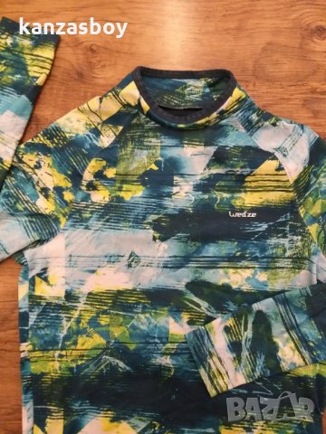 Wedze FreshWarm Ski Base Layer - страхотна мъжка блуза, снимка 4 - Спортни дрехи, екипи - 35065097