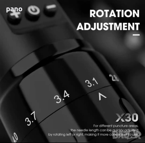 EZ filter X30 tattoo machine машинка за татуиране/татуировки/татуси, снимка 5 - Друго оборудване - 52641470