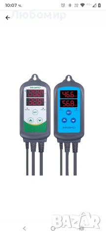 ITC-308 Автоматичен контролер за температура и влажност, устройство с двойна