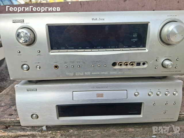 DENON AVR-2309, DENON DVD-2500BT, снимка 3 - Ресийвъри, усилватели, смесителни пултове - 54233721