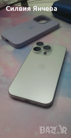 КАТО НОВ! Iphone 15 Pro бял white 512 GB с гаранция 2026 г., снимка 2 - Apple iPhone - 52694574