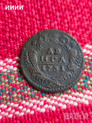 Монета денга 1731