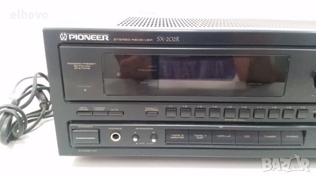 Ресивър Pioneer SX-202R, снимка 5 - Ресийвъри, усилватели, смесителни пултове - 29713446