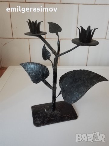 Свещник ковано желязо - четири броя.