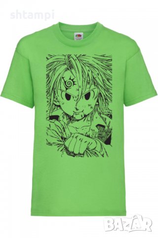 Детска тениска he Seven Deadly Sins Meliodas,Анимация,игра,Празник,Повод., снимка 8 - Детски тениски и потници - 38001158