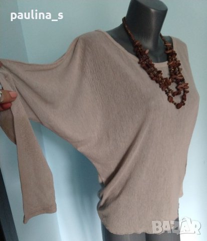 Мрежеста еластична блуза тип туника "Zara" / унисайз , снимка 3 - Туники - 36901939