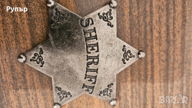 Шерифска значка, снимка 6 - Други ценни предмети - 52013990