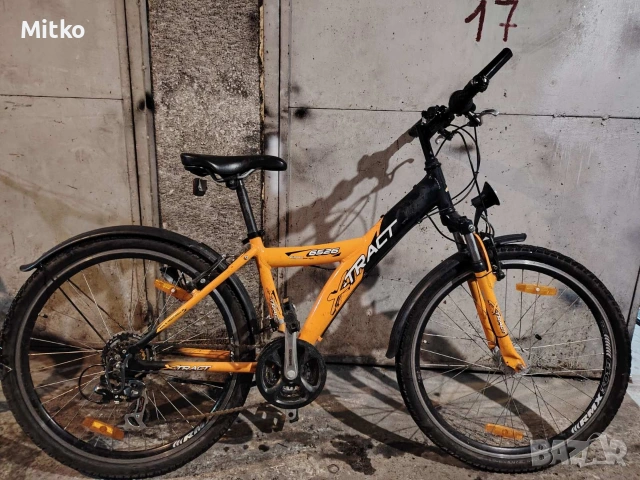 26 цола алуминиев велосипед с 21 скорости усилени капли амортисьори предни като нов 