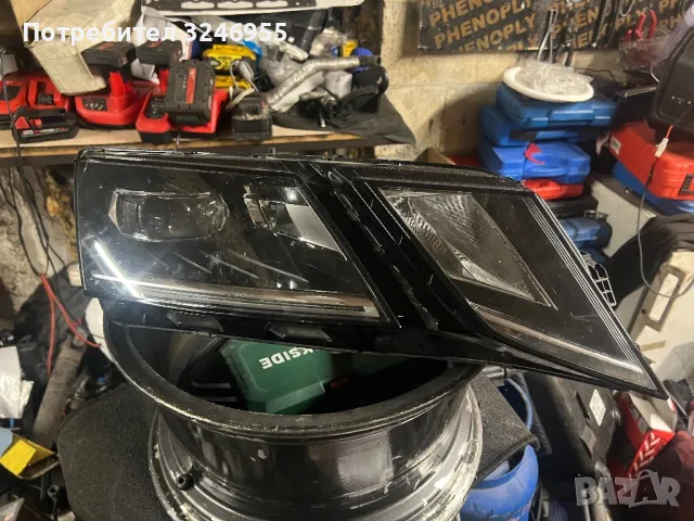 Фарове за шкода октавия фул лед 