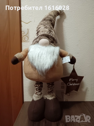 Декоративно Коледно джудже с разтегателни крака., снимка 4 - Конструктори - 44890987