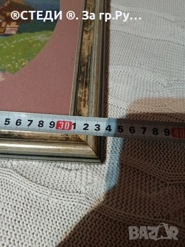 Гоблен пролет в планината, снимка 5 - Гоблени - 53214362