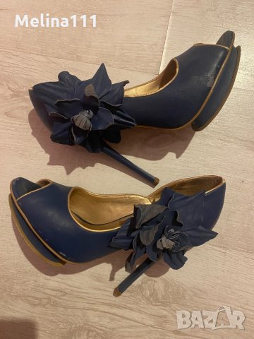 Дамски обувки с цвете модел Dolce and Gabanna, снимка 1 - Дамски ежедневни обувки - 35457132