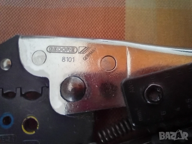 Gedore -Wurth клещи кримпващи и клещи за оголване на кабели , снимка 5 - Клещи - 52290298